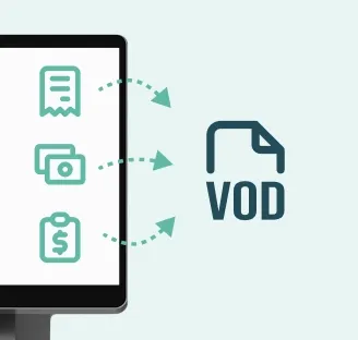 Automatic export to VOD file