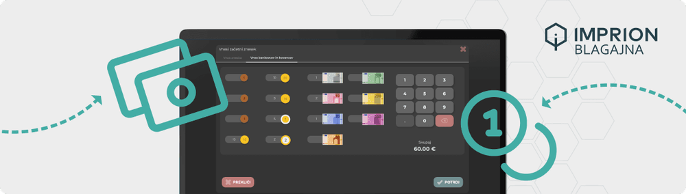 Menjalnina v POS blagajni: kako preprečiti razlike v gotovini in pospešiti zaključek dneva